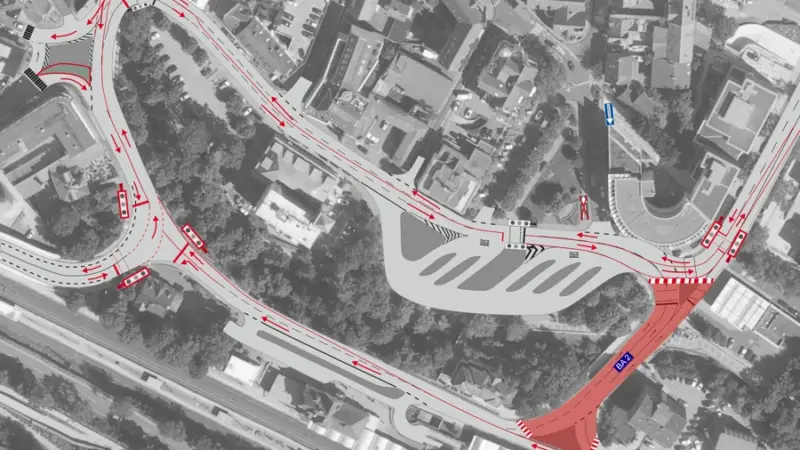 Am Wochenende: Hattersheimer Straße wieder frei – neuer Bauabschnitt startet