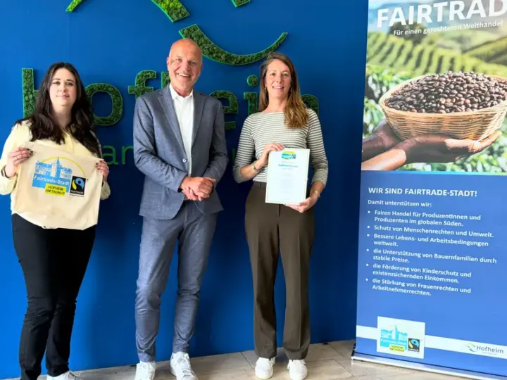 Fairer Handel fest verankert – Hofheim bleibt „Fairtrade-Stadt“