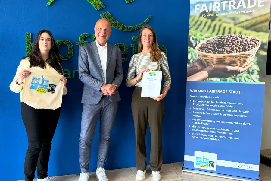 Fairer Handel fest verankert – Hofheim bleibt „Fairtrade-Stadt“