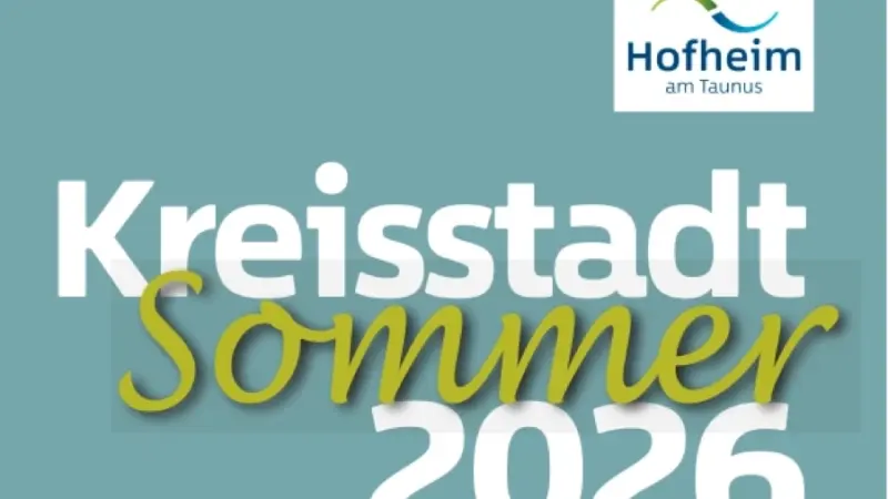 Im Juli geht’s los: Programmheft für den Kreisstadtsommer liegt vor