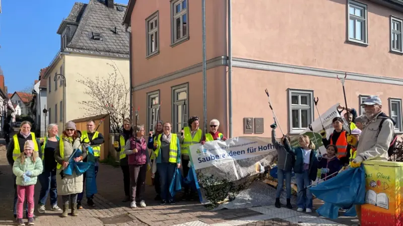 Frühjahrsputz im Stadtgebiet: 200 Hofheimer  machten mit