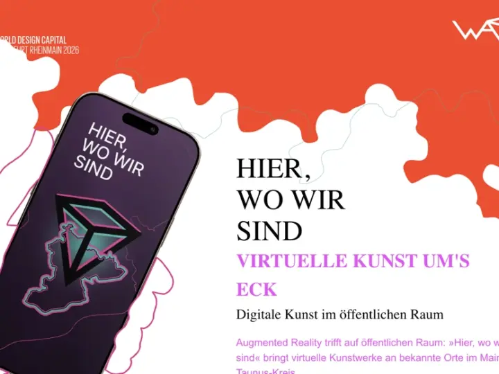 Virtuelle Kunst am Alten Wasserschloss: AR-Installation eröffnet in Hofheim