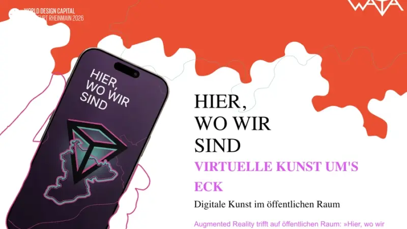 Virtuelle Kunst am Alten Wasserschloss: AR-Installation eröffnet in Hofheim
