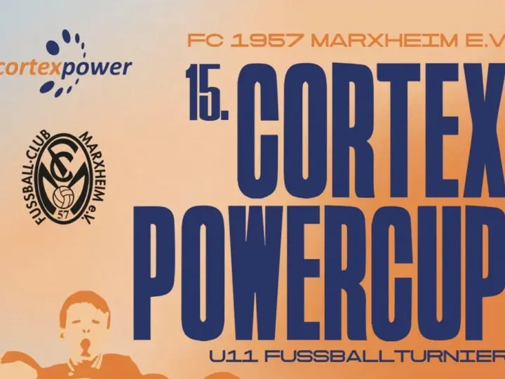 Nachwuchsfußball der Extraklasse: 15. cortexpower-Cup steigt in Marxheim
