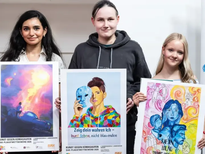 Hofheimer Schüler holt Silber beim Bundeswettbewerb gegen Komasaufen