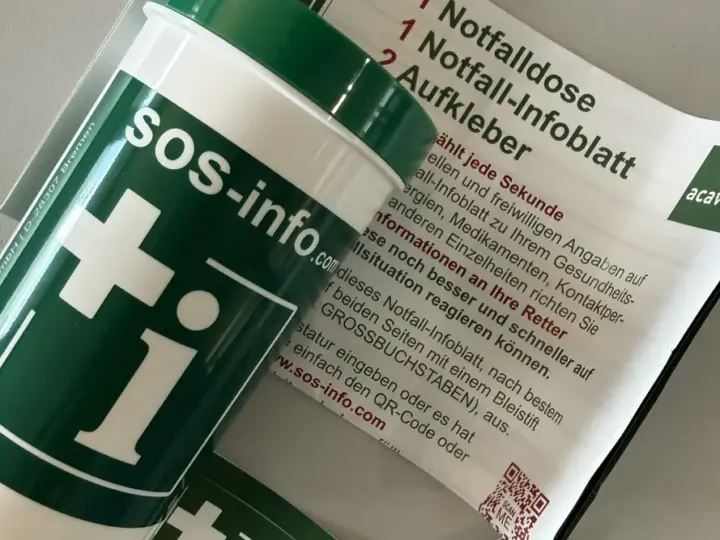 Guter Tipp für alle Senioren: Notfalldose in den Kühlschrank stellen