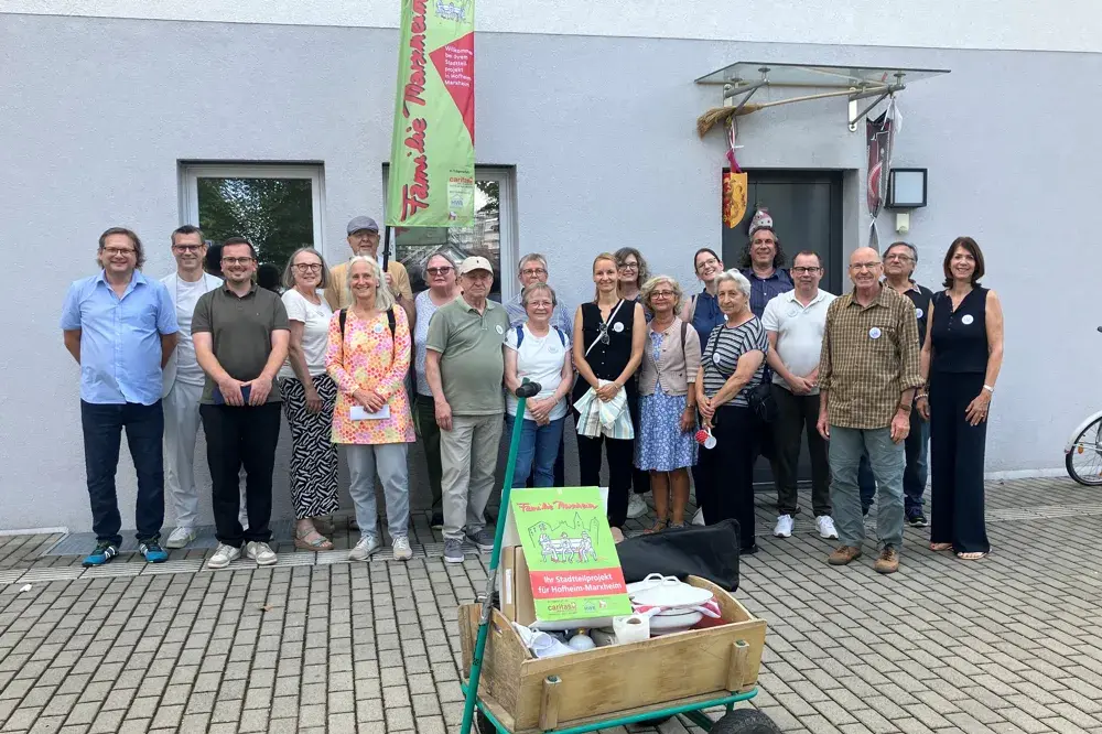 Neuer Zufluchtsort für das Stadtteilprojekt: Familie Marxheim ist umgezogen