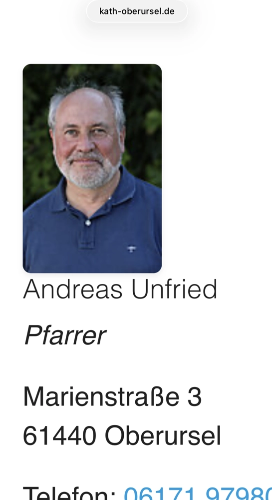 Andreas Unfried Oberursel