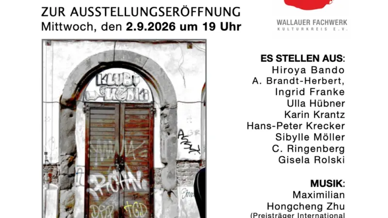 Im Jubiläumsjahr: Kulturkreis Wallauer Fachwerk stellt in Kriftel aus