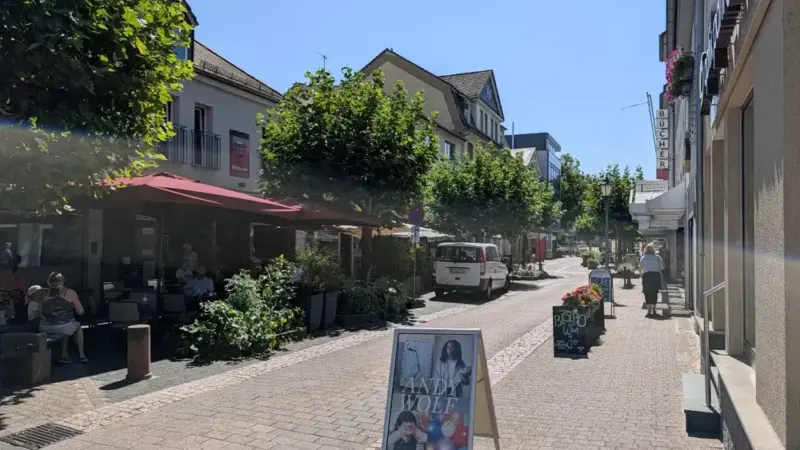 Neuer Plan: Grüne wollen Untere Hauptstraße zur Fußgängerzone machen