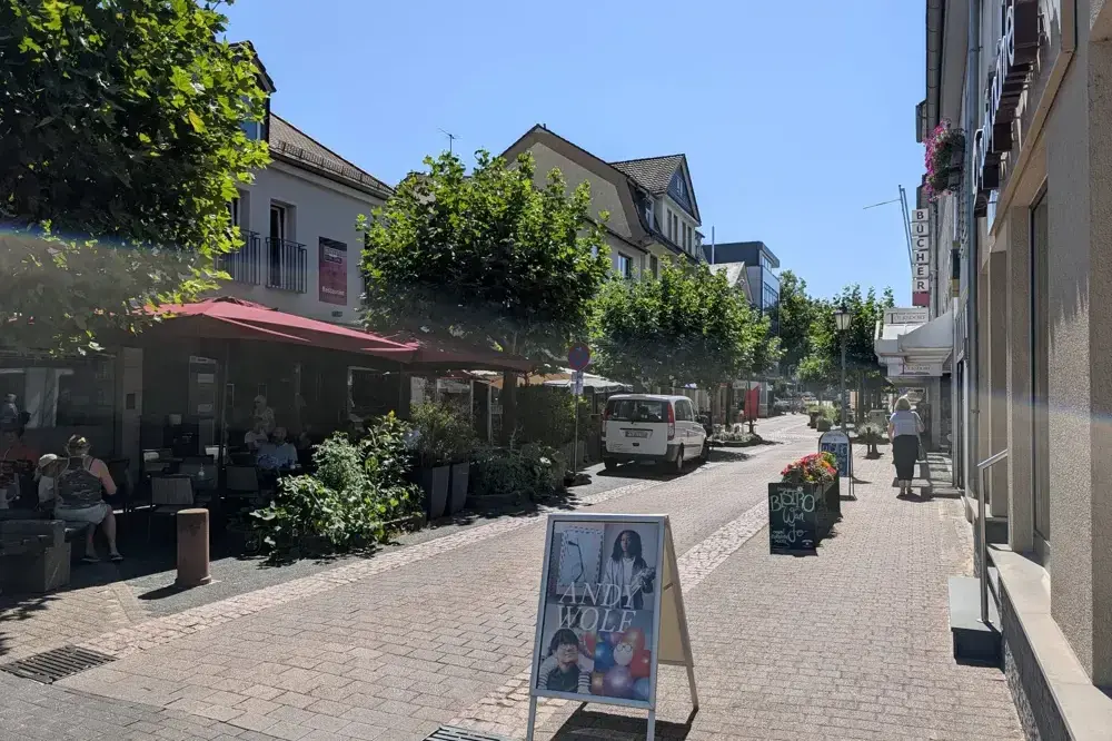 Neuer Plan: Grüne wollen Untere Hauptstraße zur Fußgängerzone machen