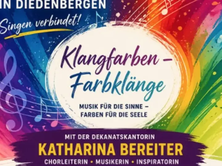 Projektchor lädt zum gemeinsamen Singen nach Diedenbergen ein