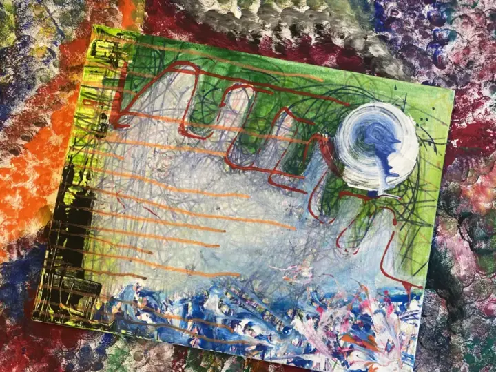 Experimenteller Mal-Workshop: Abstrakte Kunst im Rahmen der Interkulturellen Woche