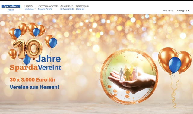 „SpardaVereint“ hat begonnen – jetzt hoffen Hofheimer Vereine auf Ihre Stimme 2 Verein