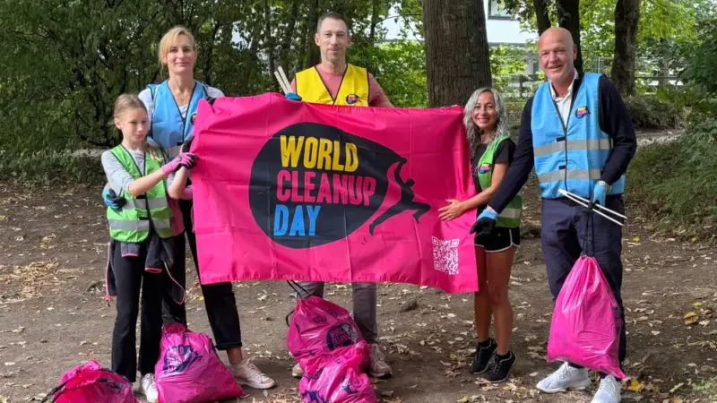 Erfolgreiche Cleanup-Aktion in Hofheim: 18 Kilo Müll in nur zwei Stunden
