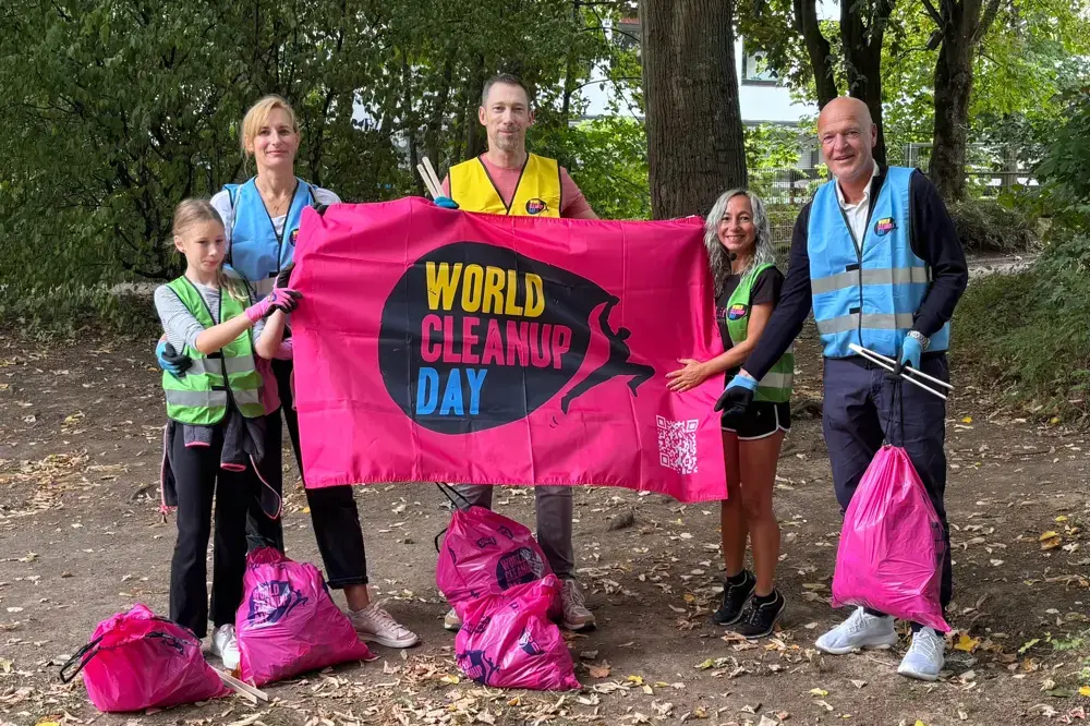 Erfolgreiche Cleanup-Aktion in Hofheim: 18 Kilo Müll in nur zwei Stunden