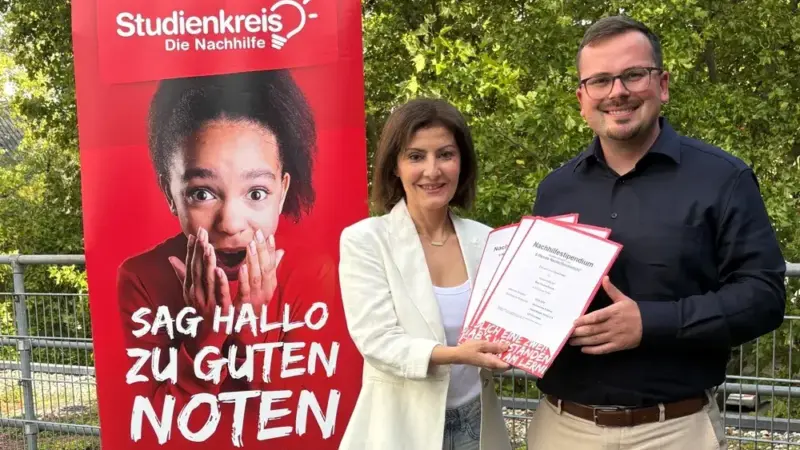 35 Jahre Studienkreis: Kostenlose Nachhilfestipendien für das Rathaus