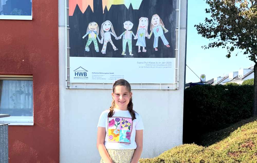 HWB-Malwettbewerb in Langenhain: Neunjährige Sophia ist die Gewinnerin