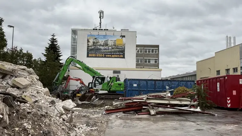 Polar Mohr wird jetzt plattgemacht – und das „City Quartier Hofheim“ kann entstehen