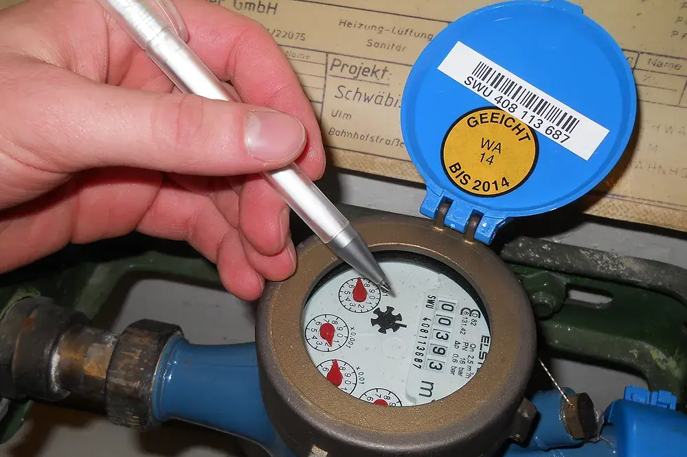 Ablesung der analogen Wasserzähler in Hofheim startet Mitte November
