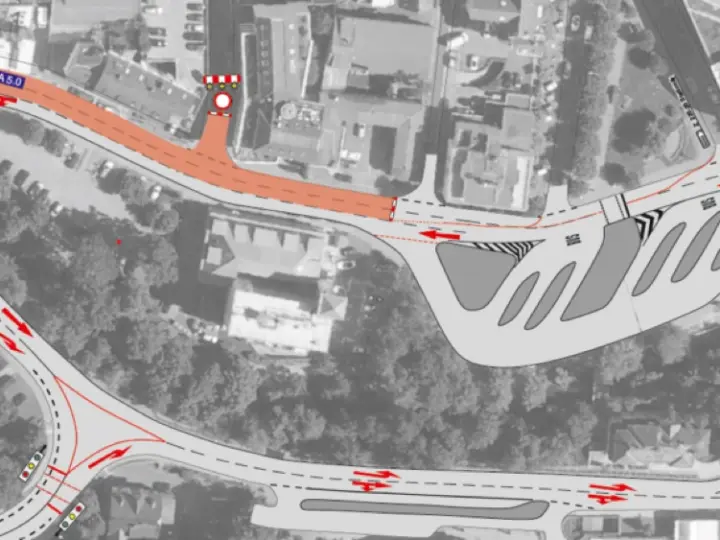 Ab Freitag: Neue Baustelle im Verteilerring – Untere Hauptstraße wird Fußgängerzone