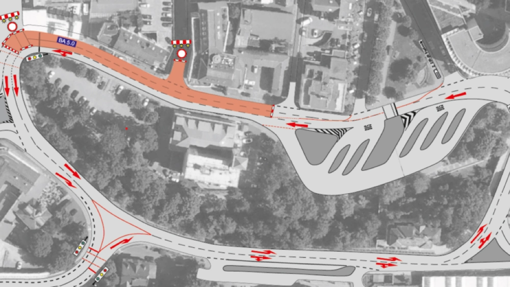 Ab Freitag: Neue Baustelle im Verteilerring – Untere Hauptstraße wird Fußgängerzone