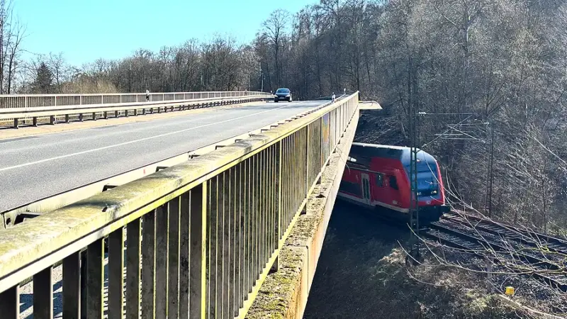 Lorsbacher protestieren gegen Brückenbaustelle: „Timing hätte nicht ungünstiger sein können“