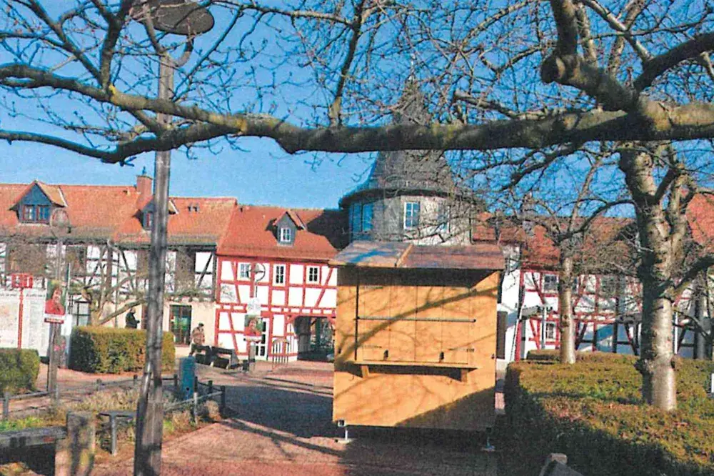 Rathaus räumt ein: „Chalet“ ist ein Schwarzbau – es gibt keine Baugenehmigung 2 Weinstand Chalet