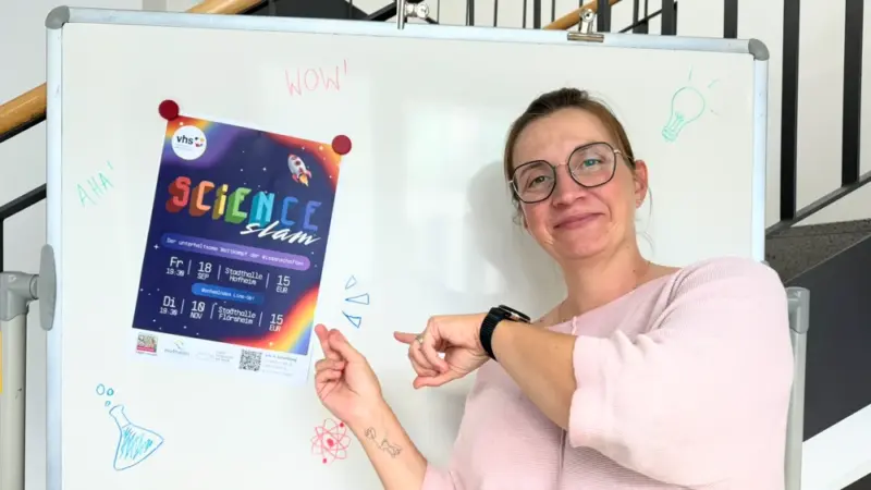 Science Slam in der Stadthalle – Wissenschaft, die begeistert und Spaß macht