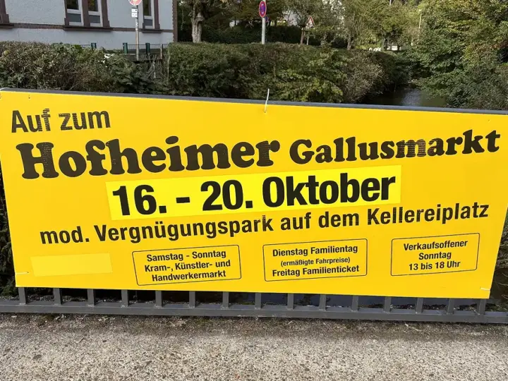 Der Verkehrs-Guide zum Gallusmarkt: Alle Sperrungen und Umleitungen