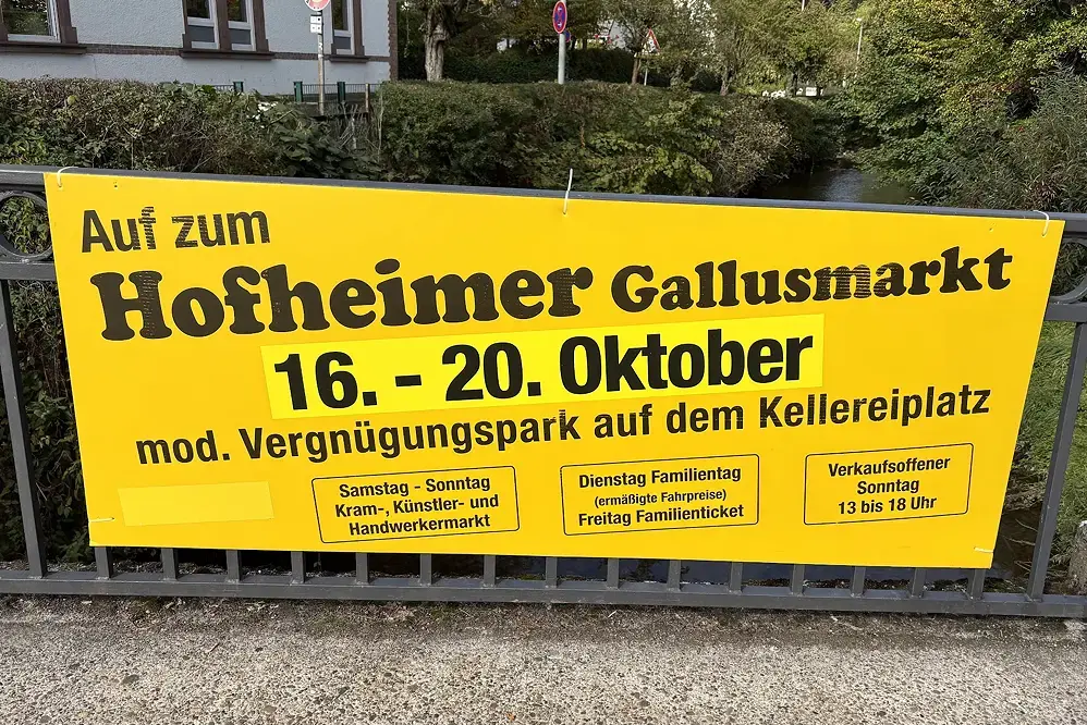 Der Verkehrs-Guide zum Gallusmarkt: Alle Sperrungen und Umleitungen