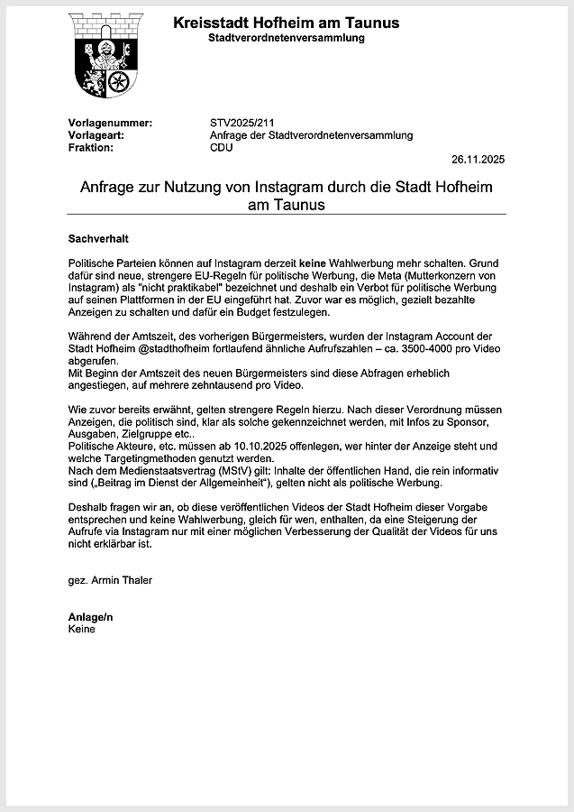 CDU Antrag Internetvideos